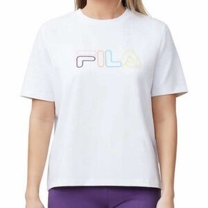 🆕FILA white T-shirt